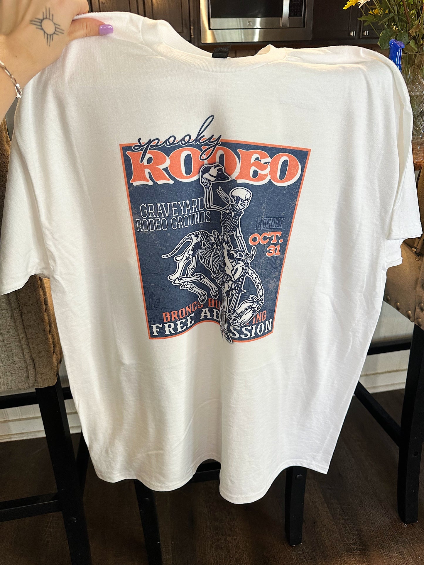 Spooky Rodeo Poster Tee or Crewneck