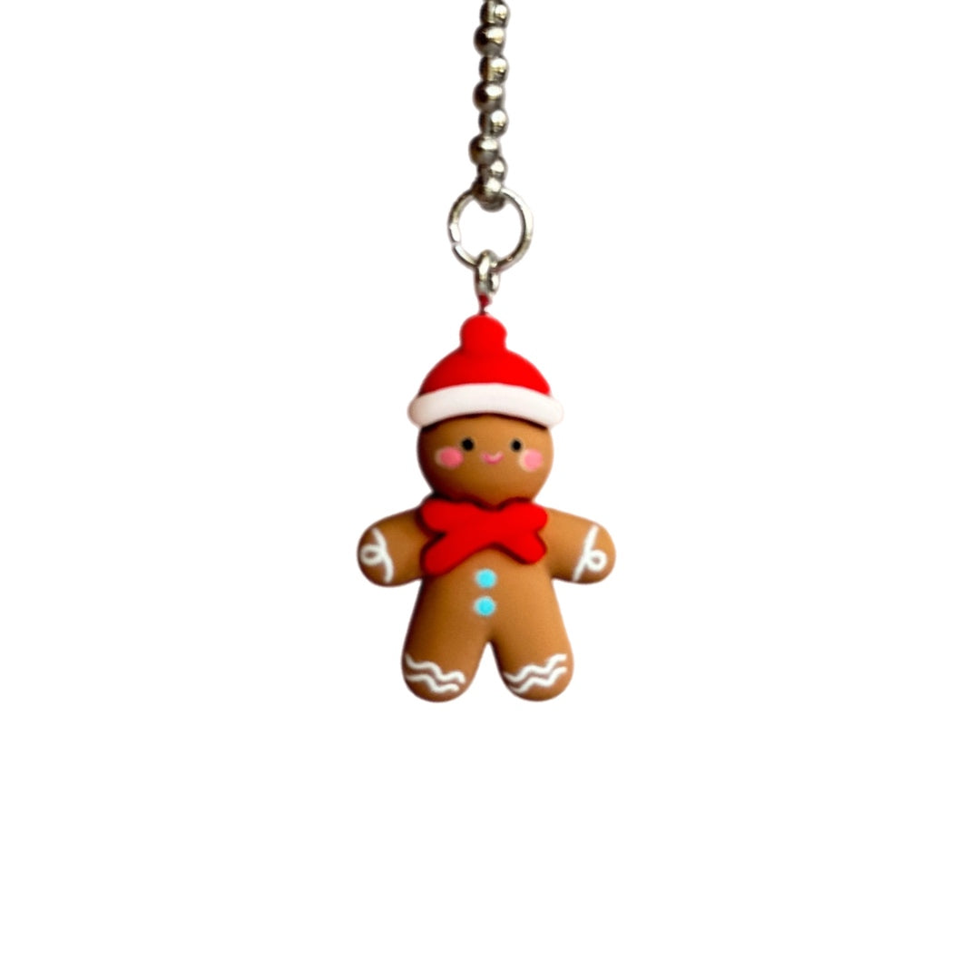 Gingerbread Man Charm - Tumbler Handle Charm