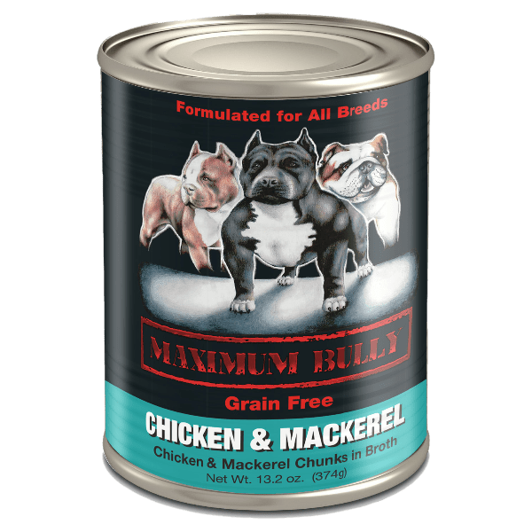 Maximum Bully: CHICKEN AND MACKEREL - 13.2 OZ