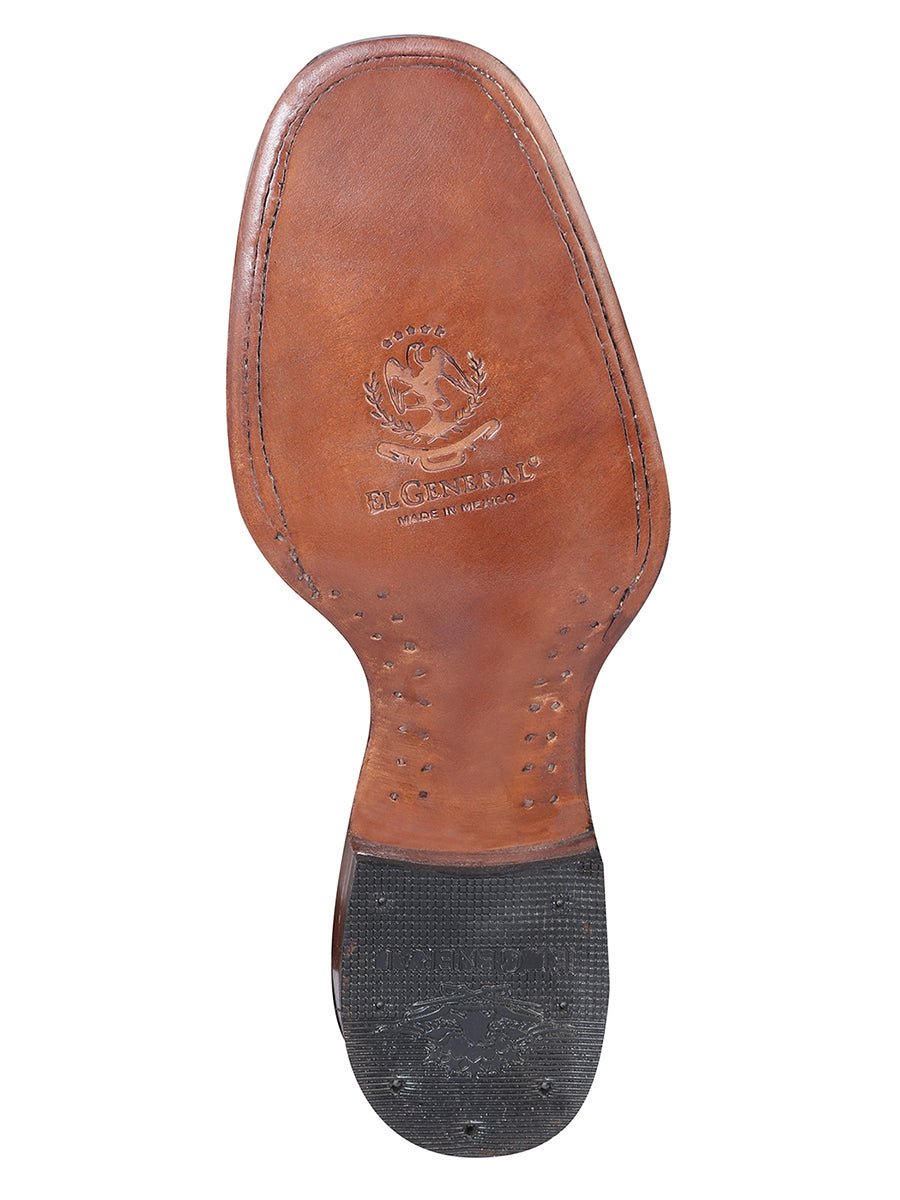 El General Boots Campero - Leather Privo in Black