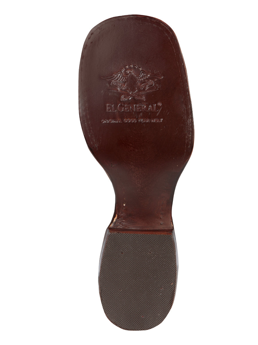 El General Rodeo Boot — Crazy Brown