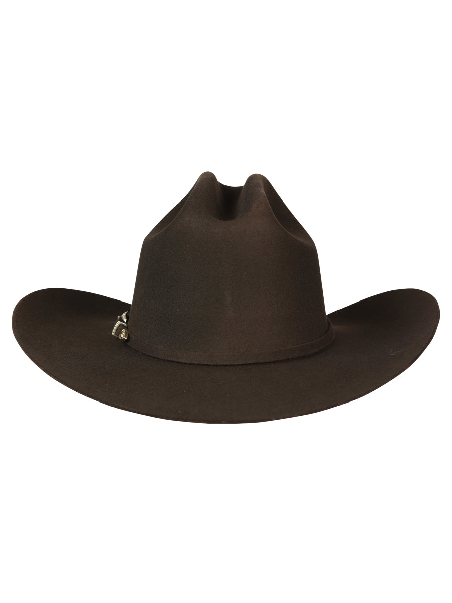 El General 50X Sinaloa Wool Cowboy Hat in Chocolate