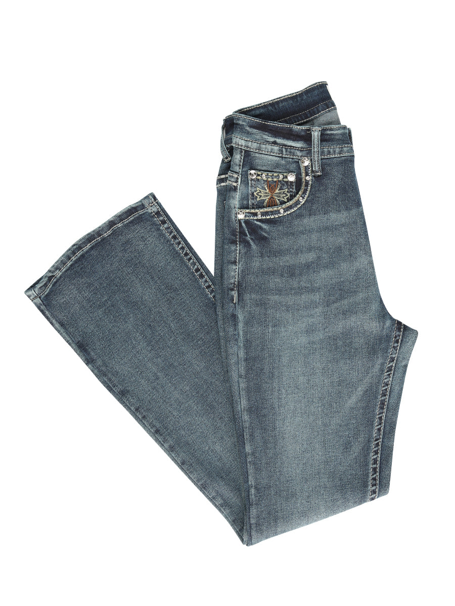 Centenario Bootcut Denim Jeans - Dark Blue 45323