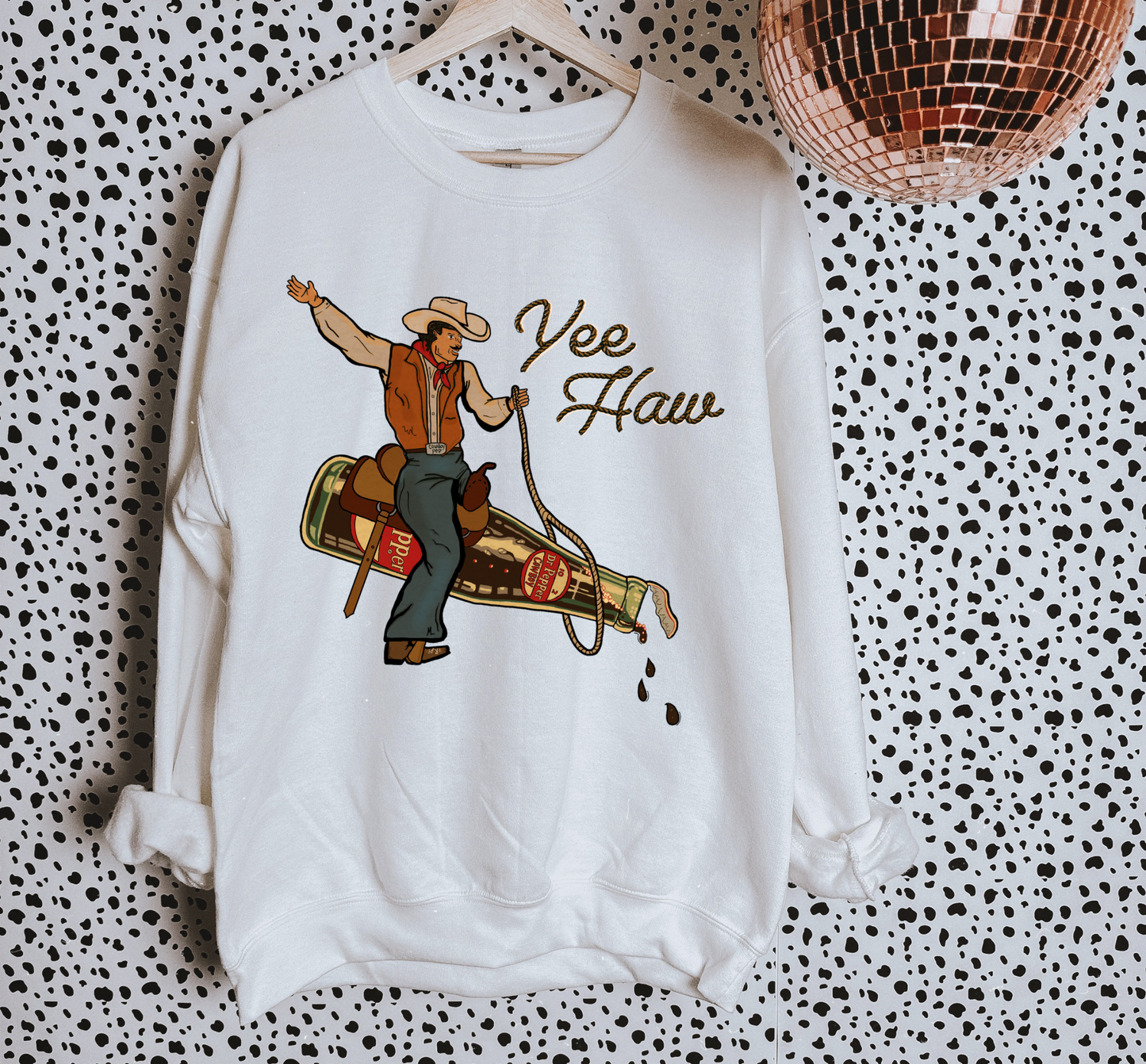 DP Cowboy TEE or CREWNECK
