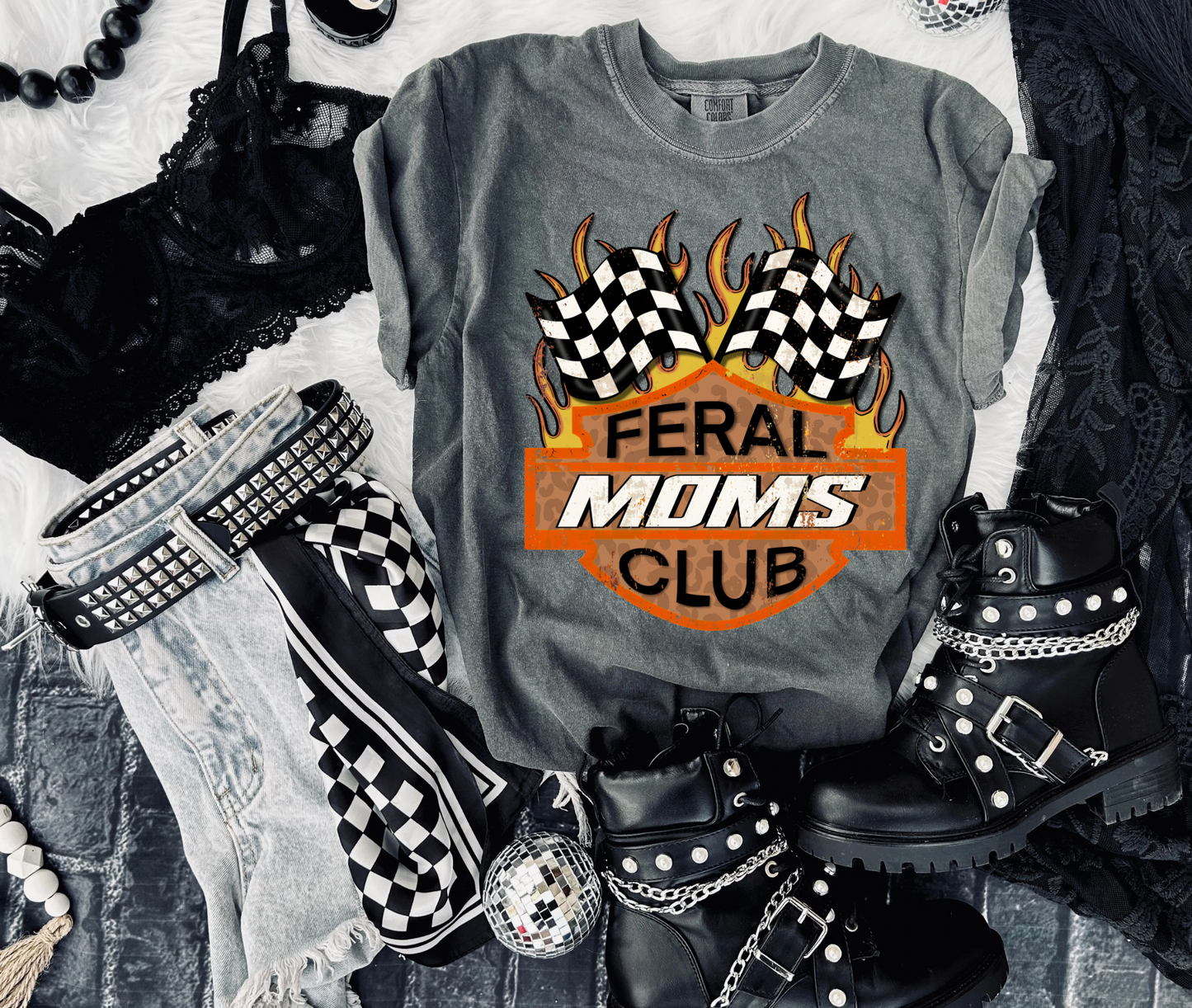 Feral Moms Club Tee