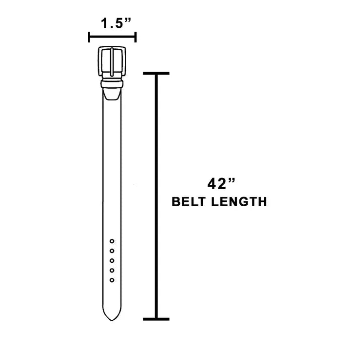 Metallic Rectangular Concho Chain Belt-Silver