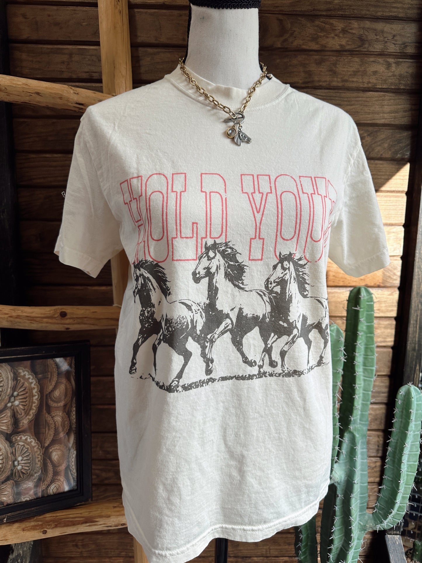 The Hold Your Horses Tee - XL