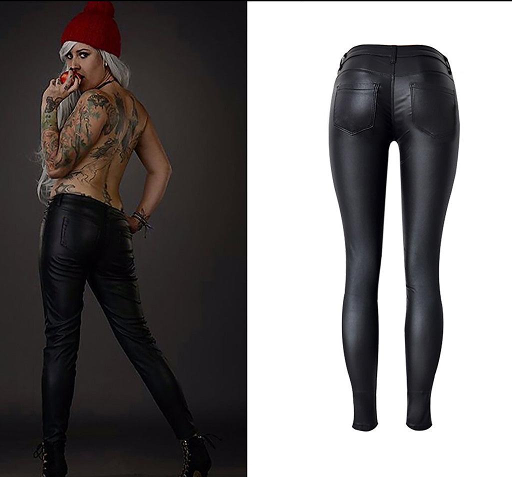 Rebel Rider Multi-Zip Skinny Motorcycle Pants - Edgy Street Style & Bold Fit