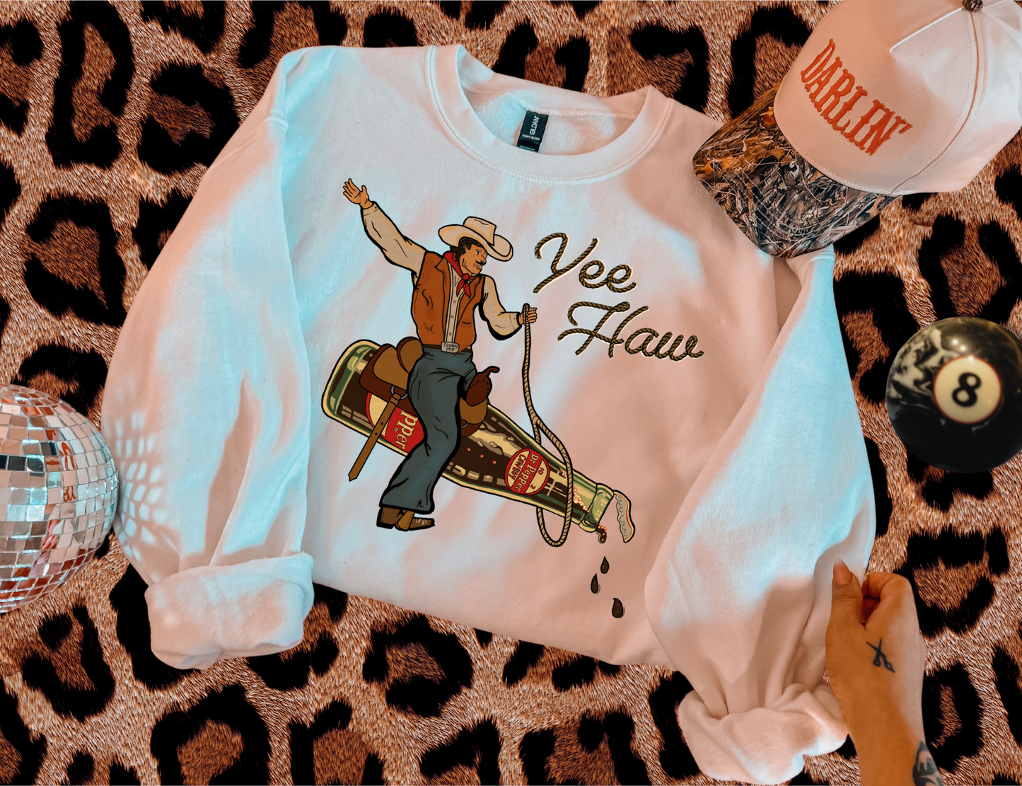 DP Cowboy TEE or CREWNECK