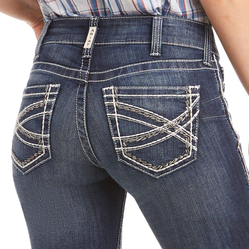 REAL Mid-Rise Entwined Bootcut
