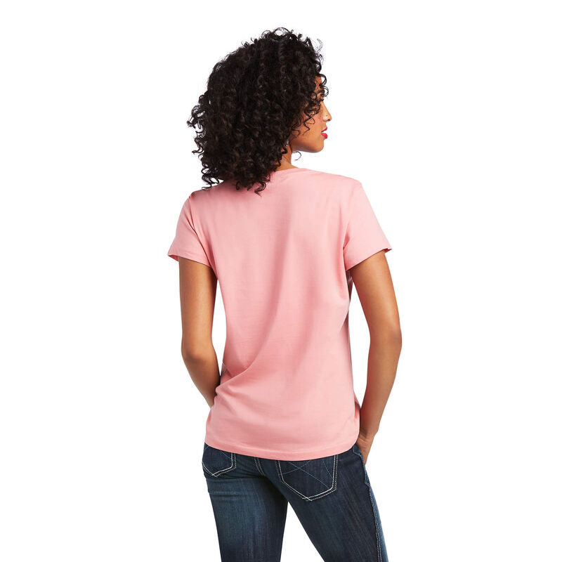 REAL Kinship Tee- Peach Blossom