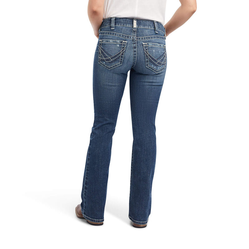 R.E.A.L. Mid Rise Raquel Boot Cut Jean-Canadian