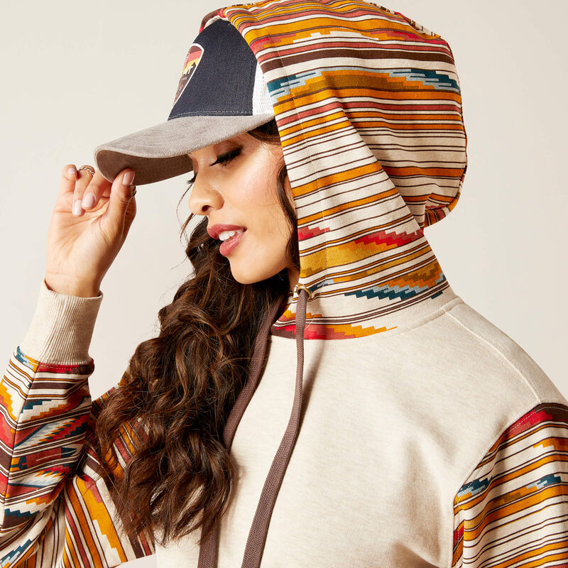 Chimayo Print Hoodie