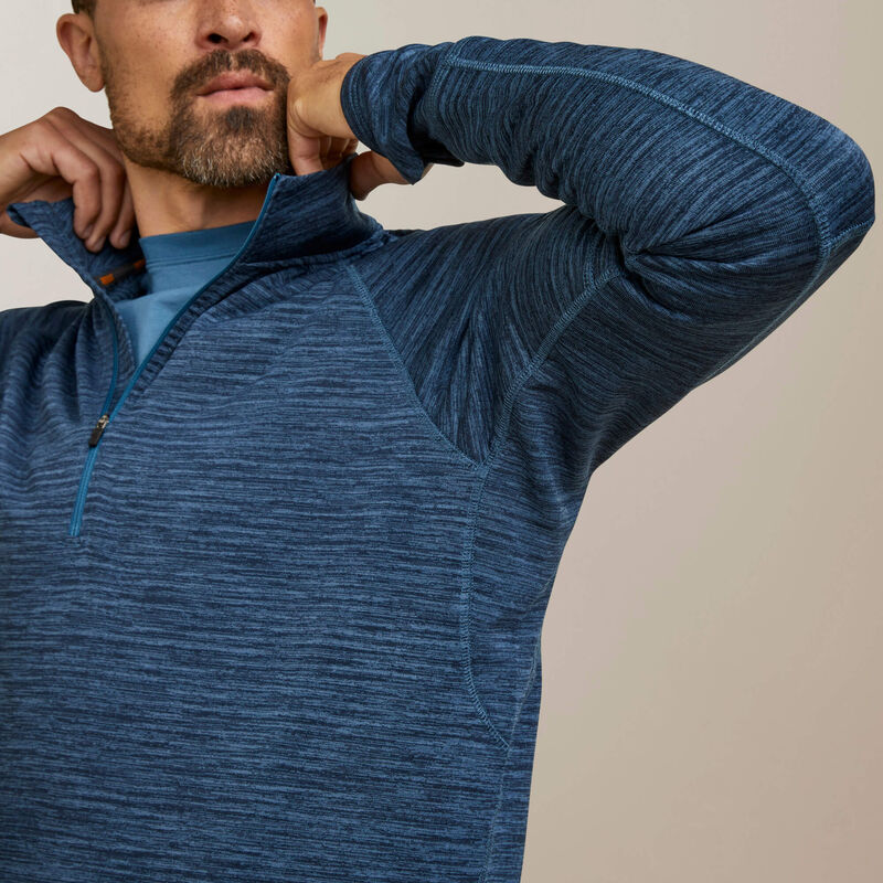 Rebar Gridwork Baselayer 1/4 Zip T-Shirt