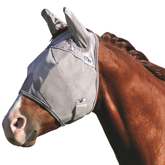 Draft Cashel Comfort Crusader Fly Mask W/ Ears Gray