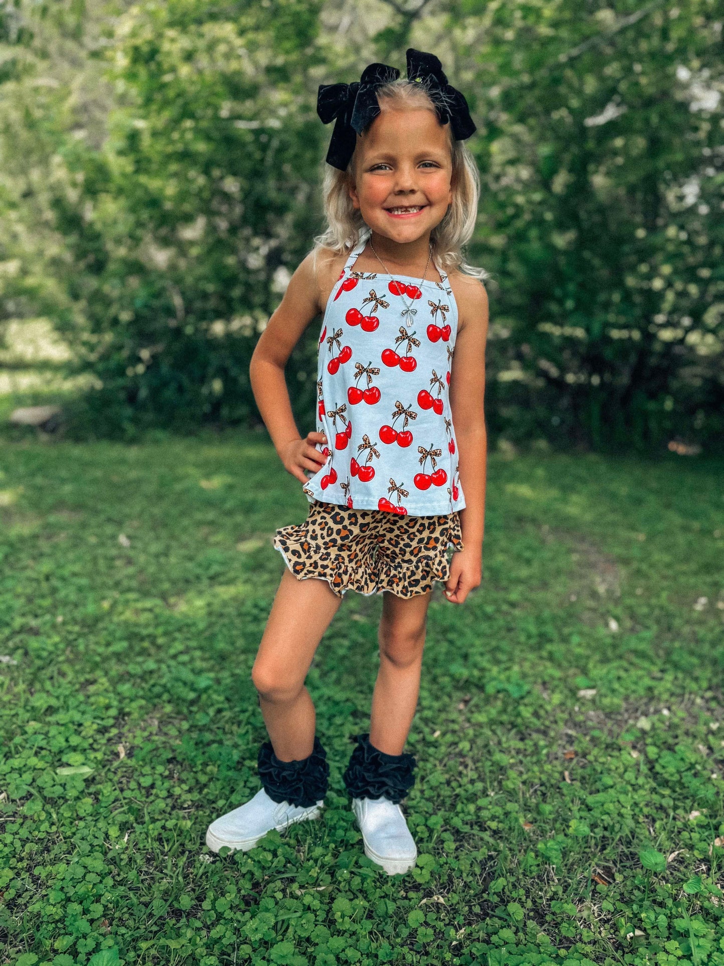 Cherry-licious Swing Top (FINAL SALE)