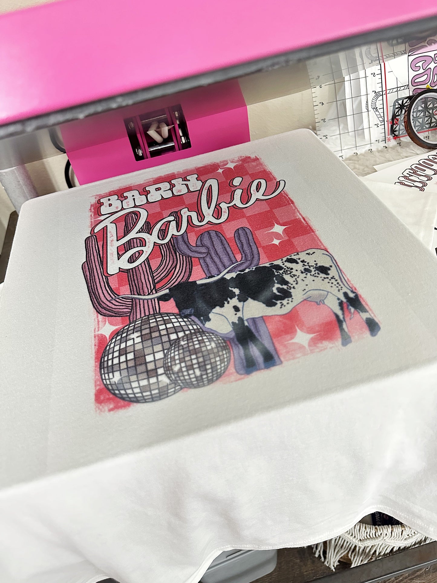 Barn Barbie TEE or CREWNECK