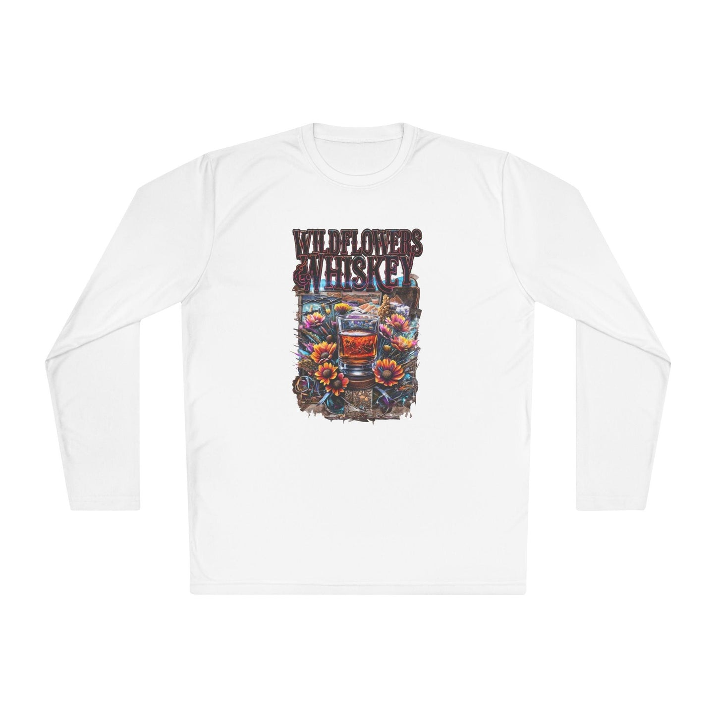 Wildflowers and Whiskey Lightweight Long Sleeve Tee