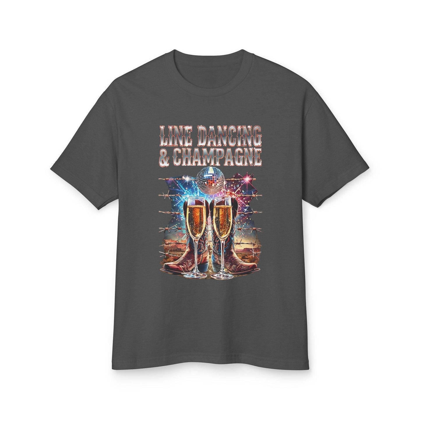 Line Dancing and Champagne T-Shirt