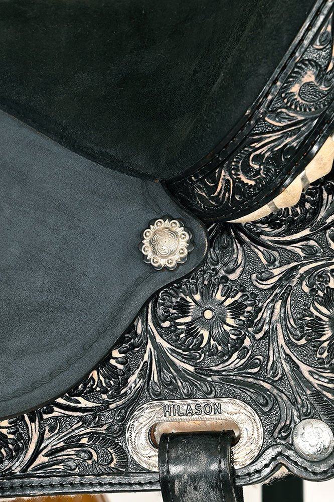 Flex Tree Western Horse Saddle American Leather Trail Barrel By Hilason