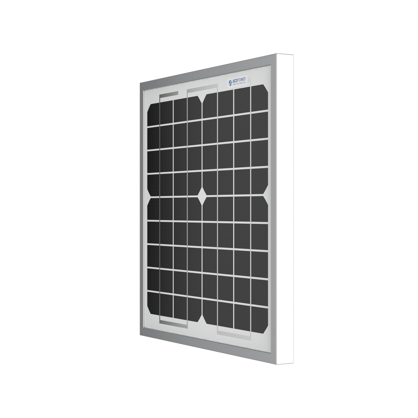 10 Watt 12 Volt Monocrystalline Solar Panel