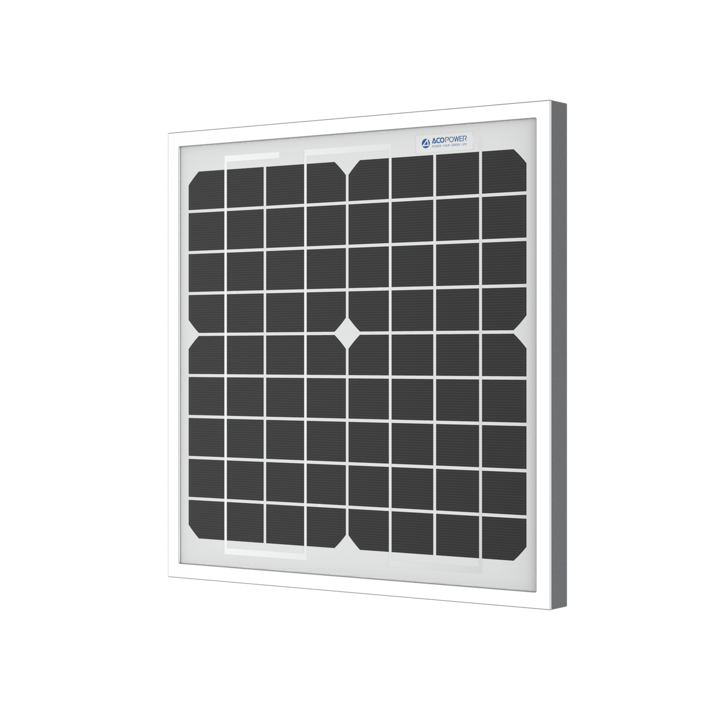 10 Watt 12 Volt Monocrystalline Solar Panel