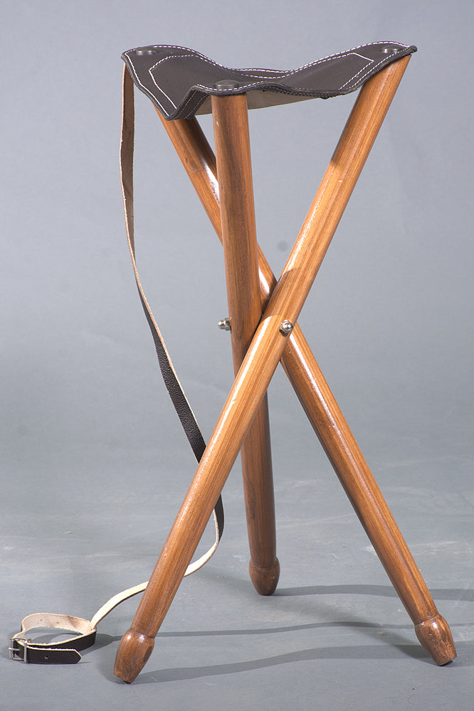 HILASON Hunting Tri Leg Portable Stool For Hiking Gardening And Beach