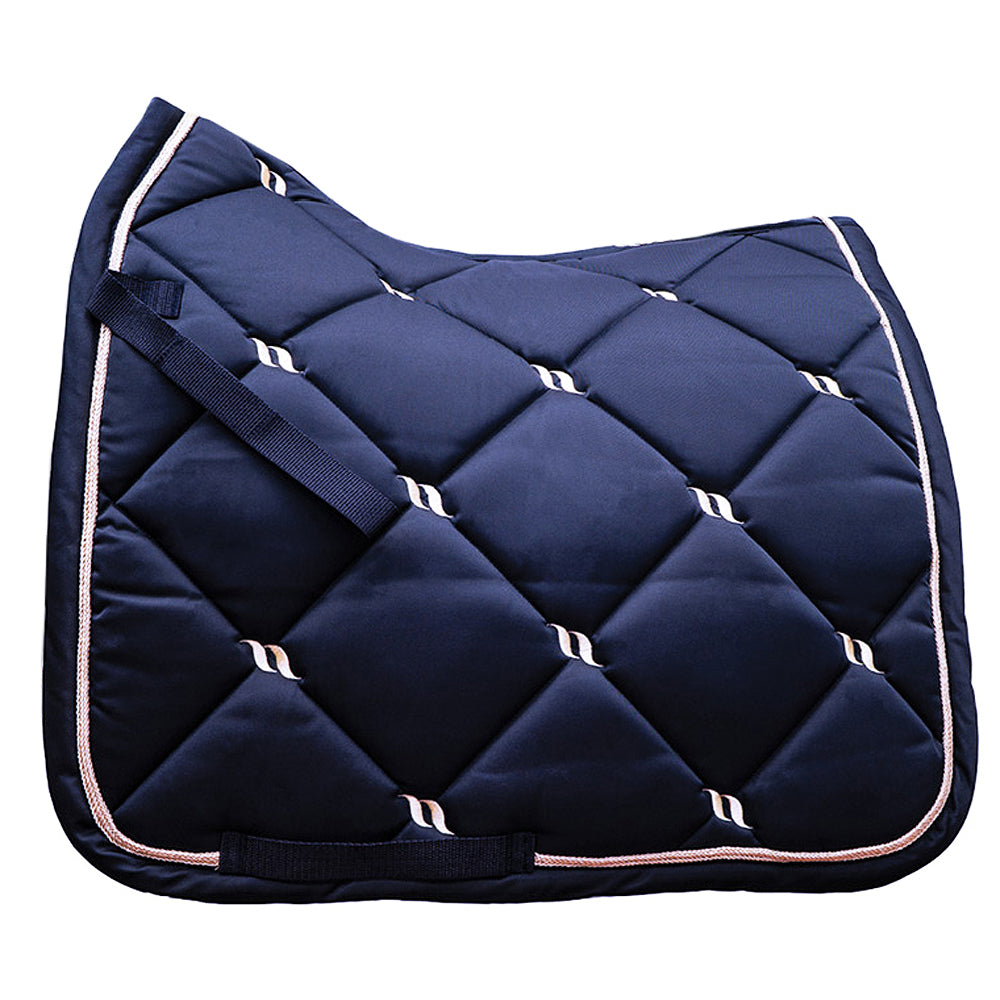 Full Back On Track Nights Collection - Saddle Pad - Dressage Blue