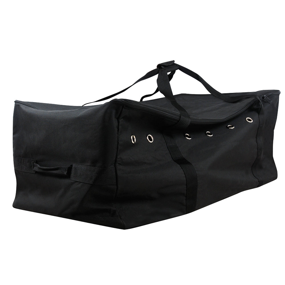 Cashel Horse Hay Bale Water Resistant Bag Full Size With Pad Straps Black