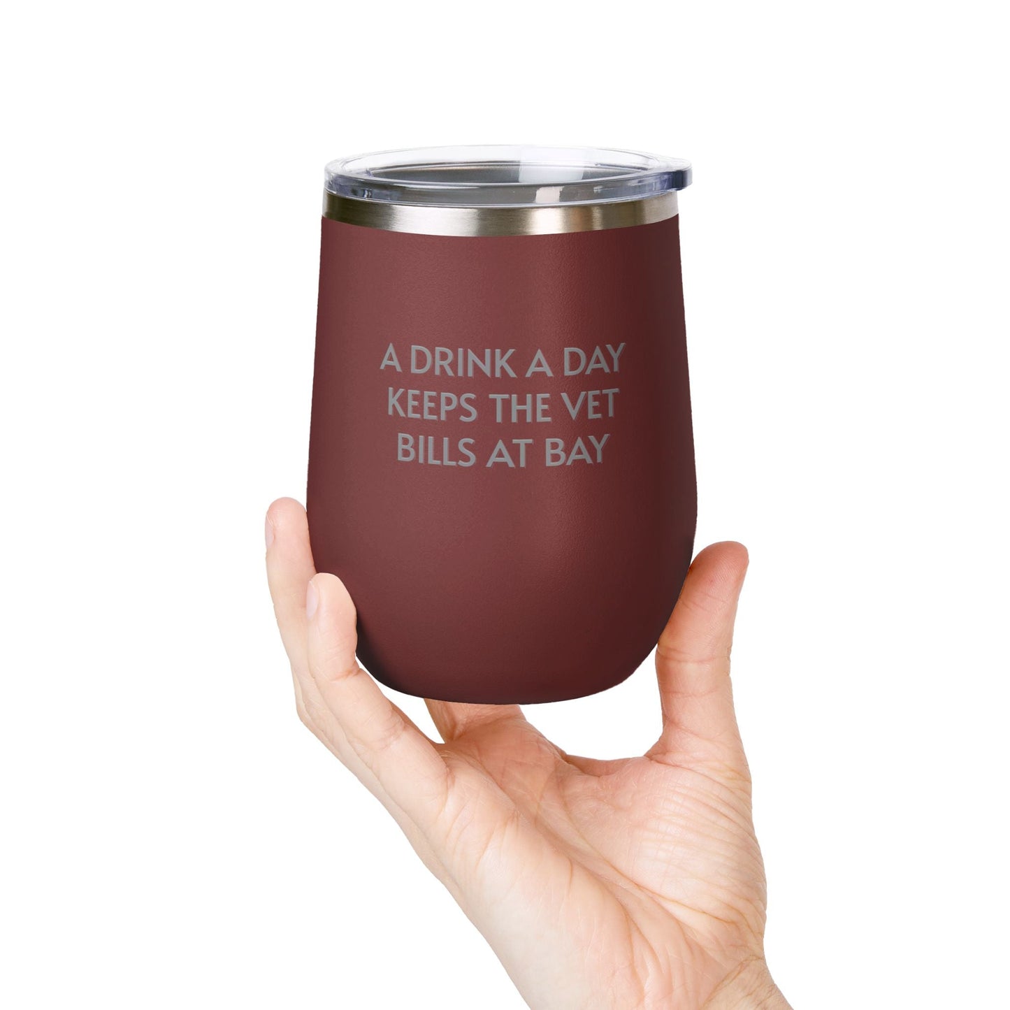 Wine Tumbler, 12oz - A Drink A Day