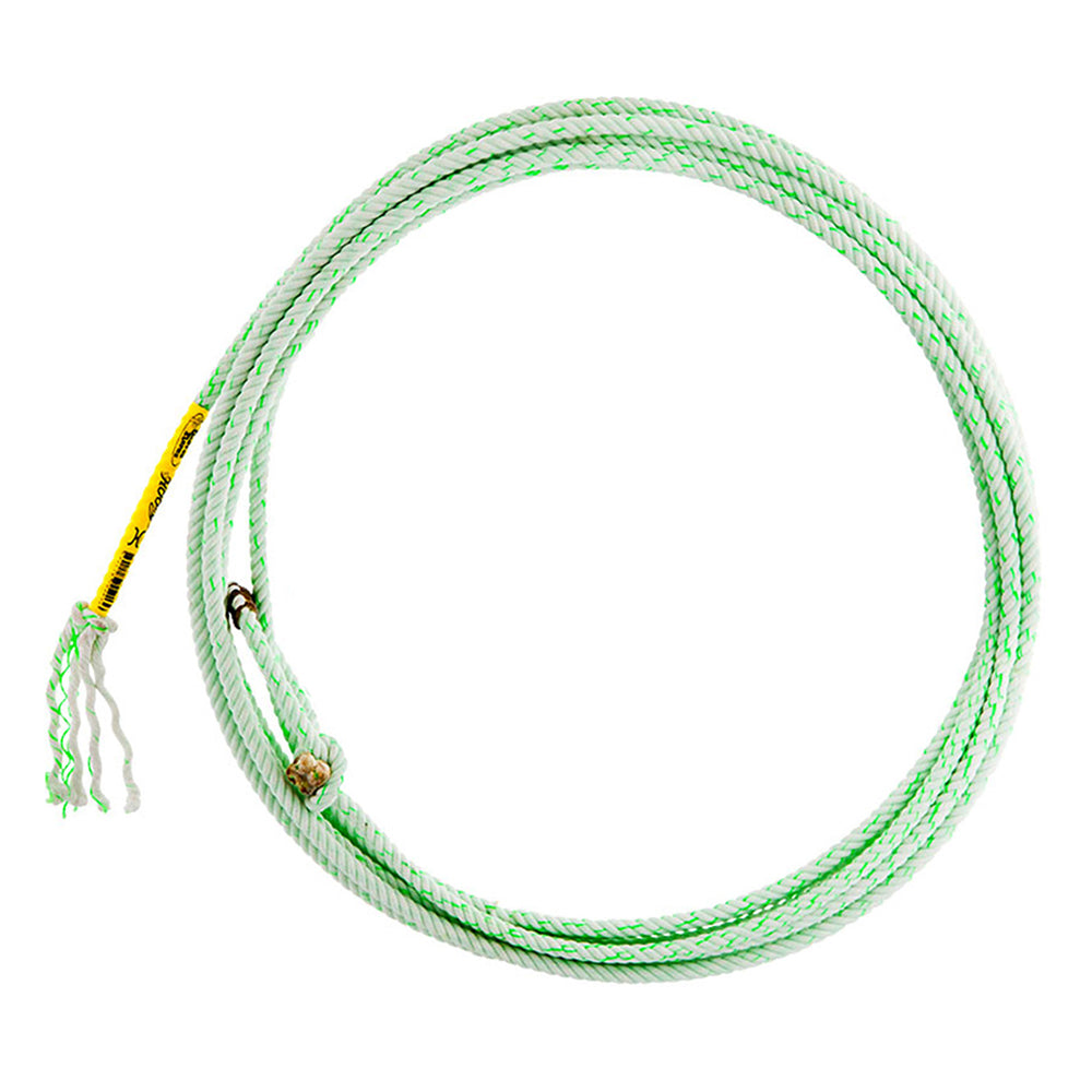 10.5 Ft Cortex Hooey Poly Calf Rope 4 Strand Extra Soft Cactus Ropes