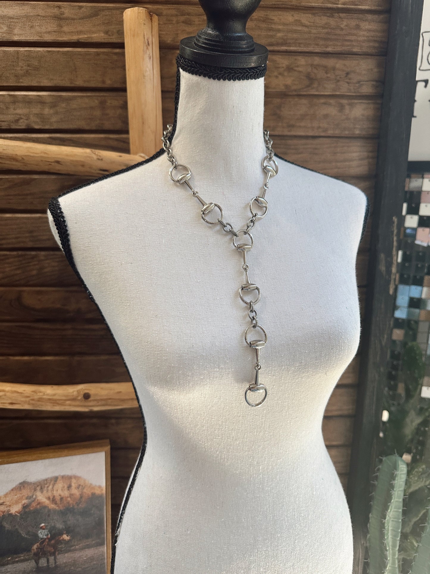 The Xtra Bitty Lariat - Silver