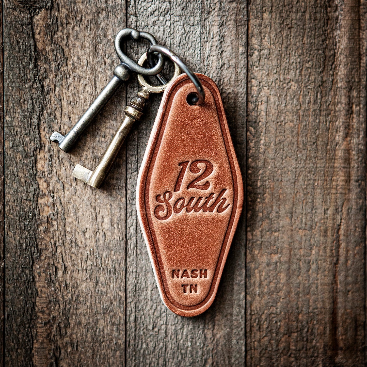 12 South Nashville Tennessee Keychain Motel Style