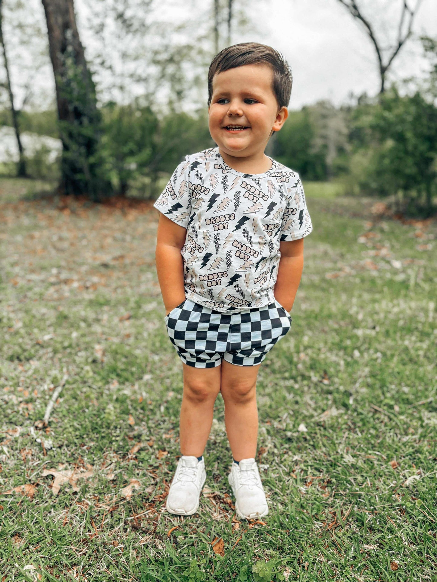 Daddy's Boy Short Set (FINAL SALE)