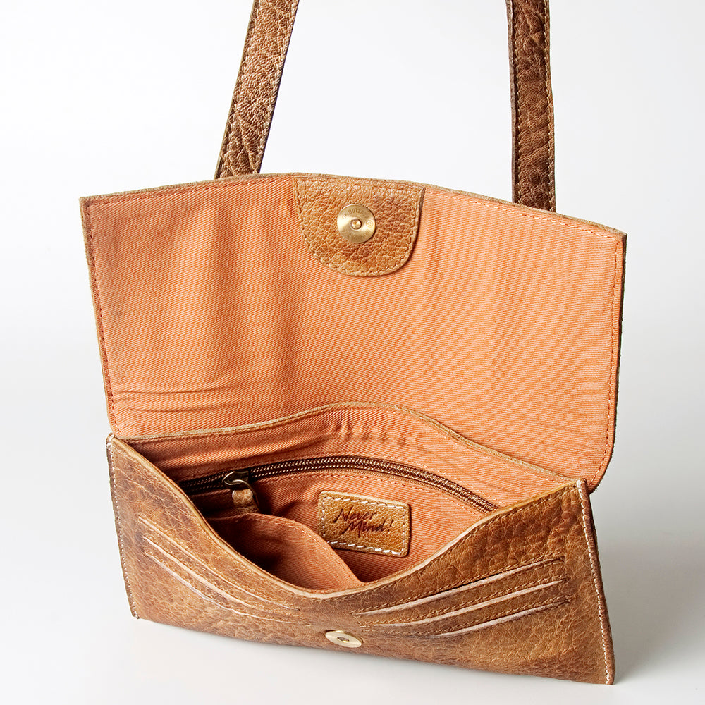 Never Mind Nmbgz105E Coin Purse Vintage Handmade Genuine Cowhide Leather Women Bag Western Handbag Purse