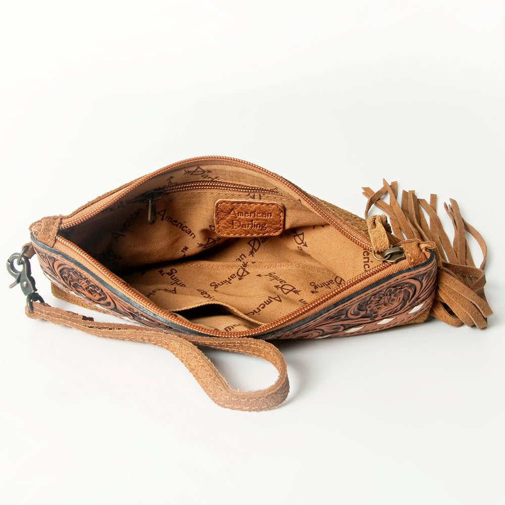American Darling Wristlet Hand Tooled Genuine Leather Western Women Bag | Handbag Purse | Women Wristlet Purse | Wristlet Purse | Travel Wristlet Purse | Leather Wristlet Purse | Clutch Wristlet Purse