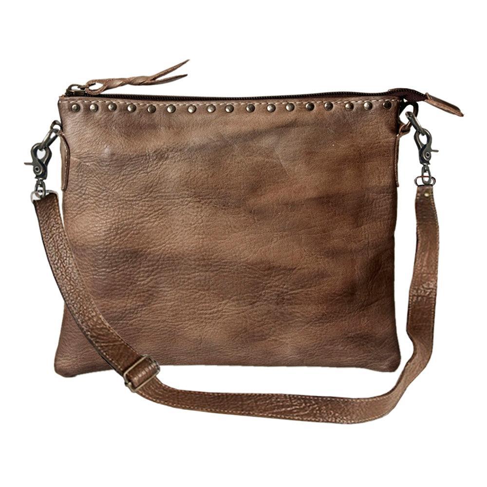 Never Mind Nmbg117B Cross Body I Vintage Handmade Genuine Cowhide Leather Women Bag Western Handbag Purse