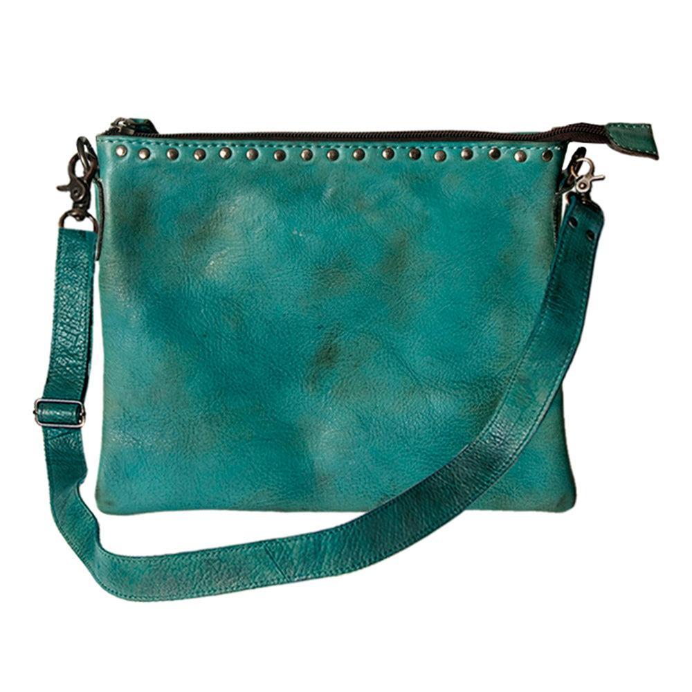 Never Mind Nmbg117G Cross Body I Vintage Handmade Genuine Cowhide Leather Women Bag Western Handbag Purse