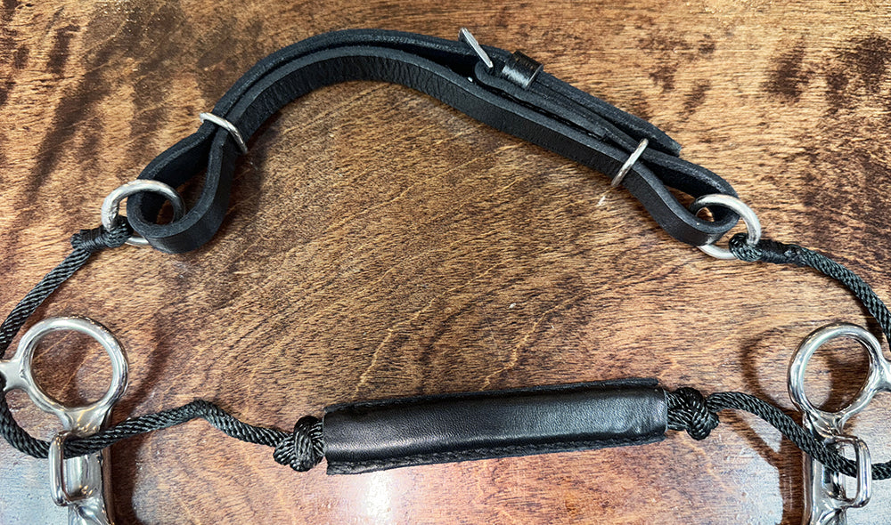 BAR H EQUINE Western Horse Gag Bit Mouthpiece 5.5 Inch Solid Stainless Metal