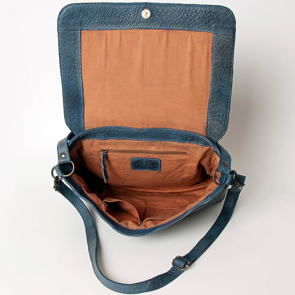 Never Mind Nmbgz118B Cross Body I Vintage Handmade Genuine Cowhide Leather Women Bag Western Handbag Purse