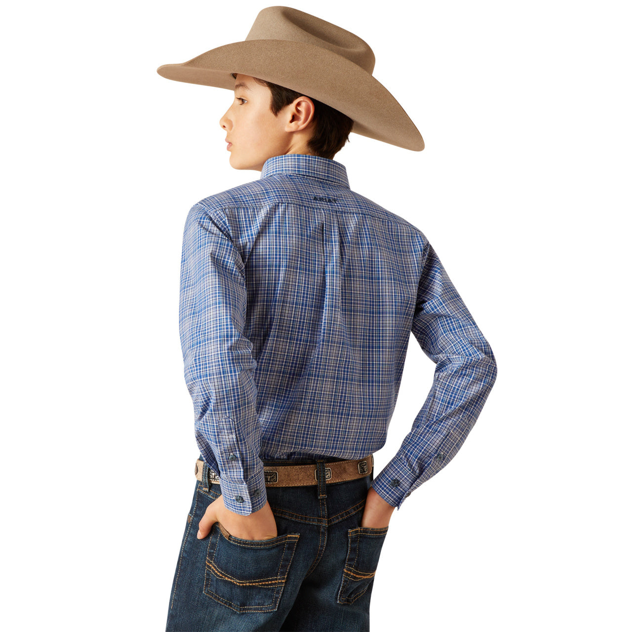 Ariat Boys Pro Series Pitt Classic Fit Western Shirt