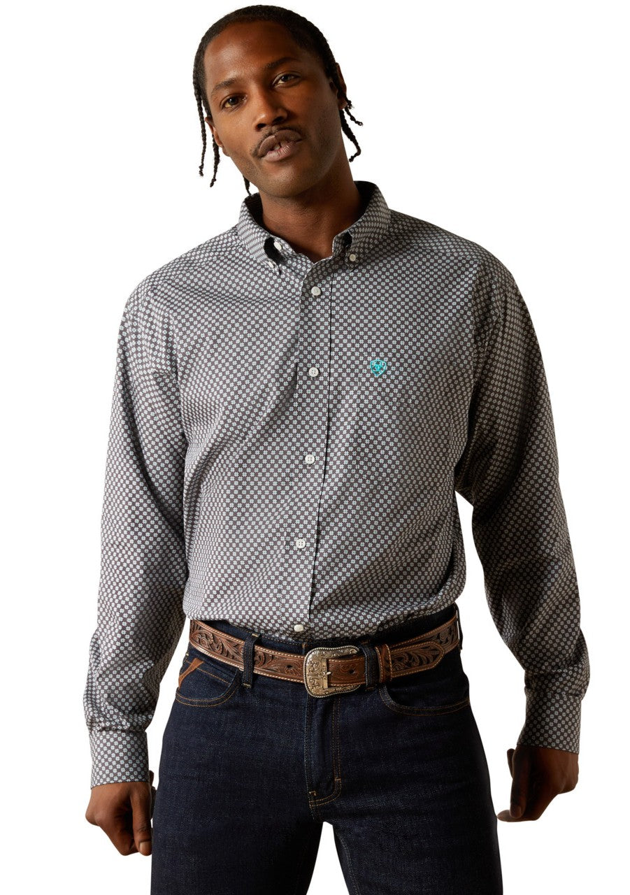 Ariat Men's Wrinkle Free Caleb Classic Fit Shirt