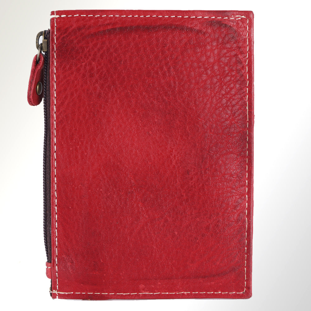 Never Mind Nmbgm130B Wallet Vintage Handmade Genuine Cowhide Leather Women Bag Western Handbag Purse