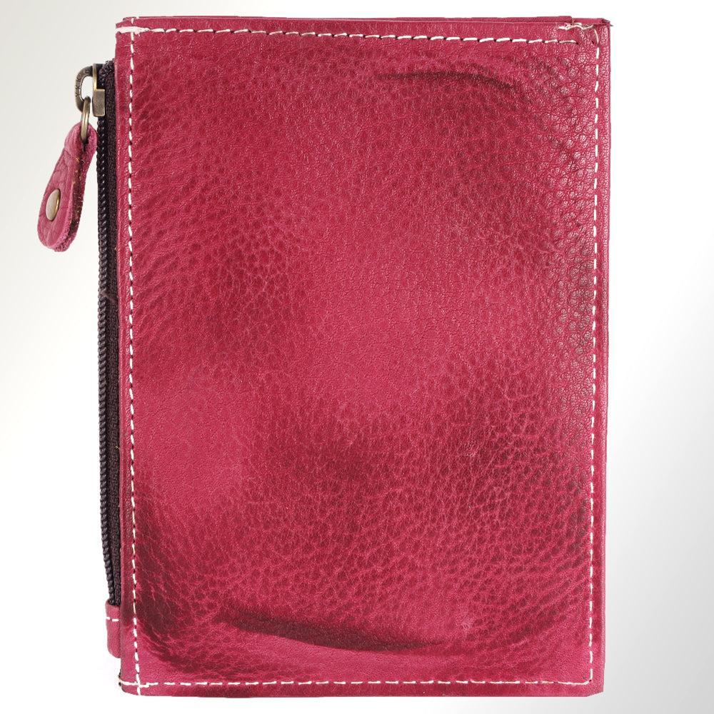 Never Mind Nmbgm130C Wallet Vintage Handmade Genuine Cowhide Leather Women Bag Western Handbag Purse