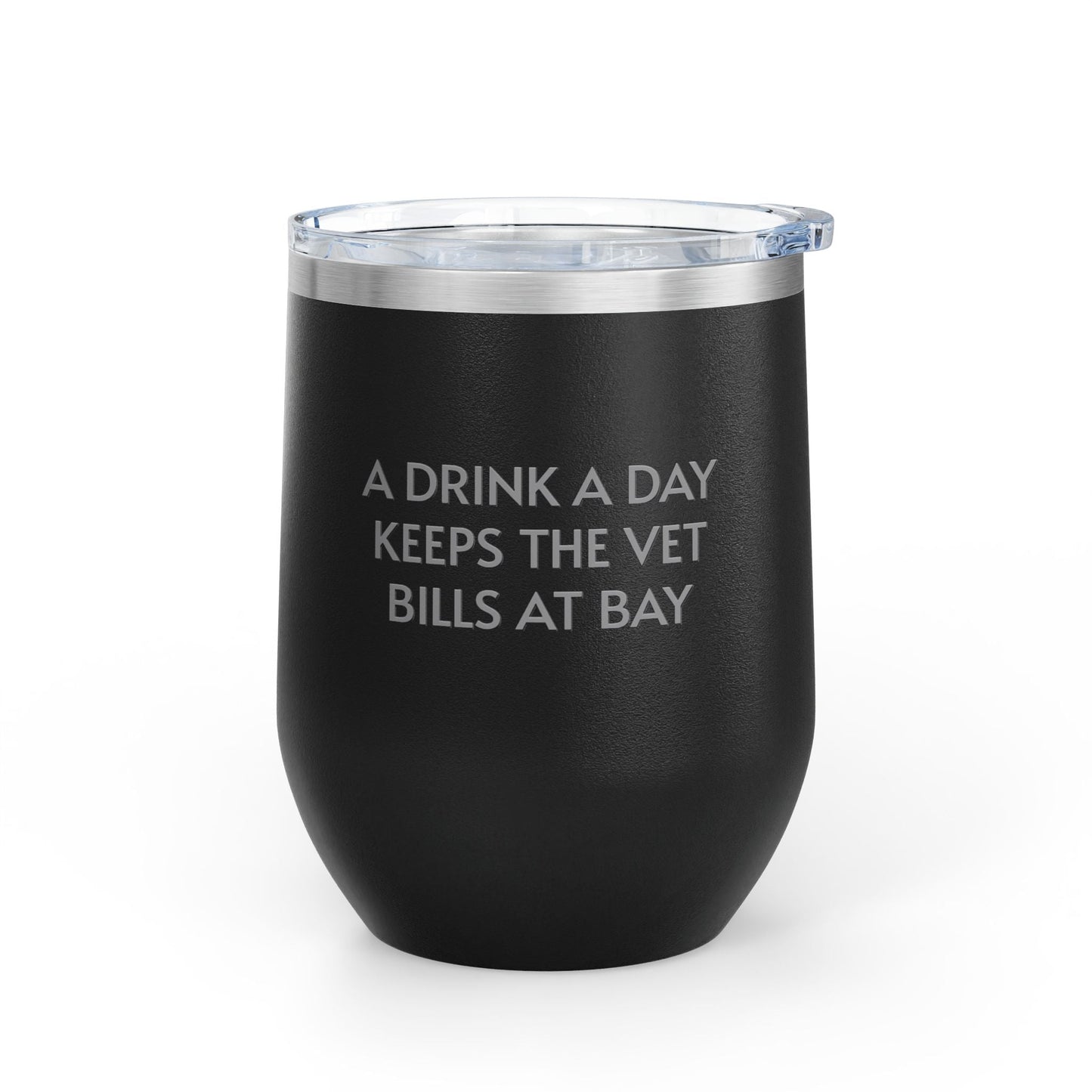 Wine Tumbler, 12oz - A Drink A Day