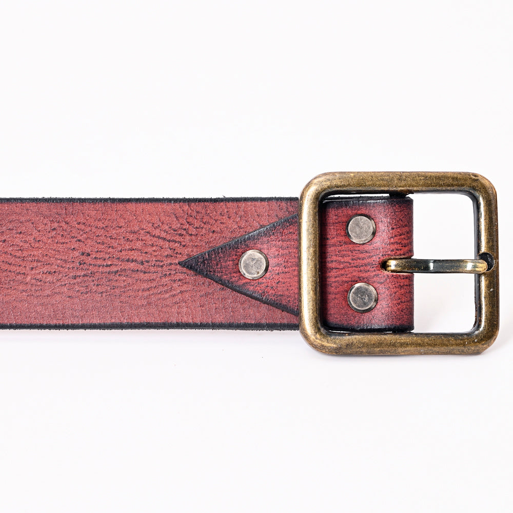 American Darling ADBLF197-L Genuine American Leather Belt Men and Women