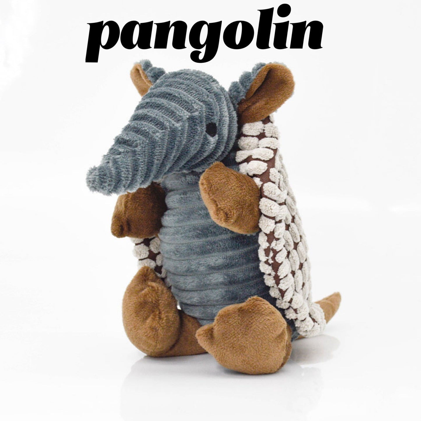 Pet Dog Toy for Teeth Cleaning and Boredom Relief Durable Pangolin Toy