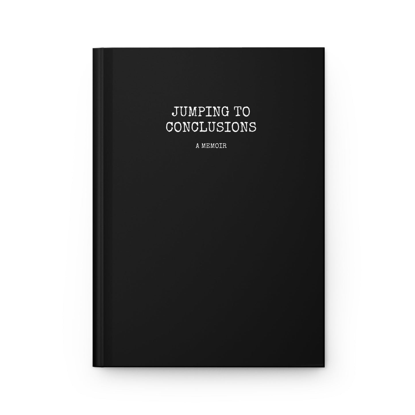 Hardcover Journal Matte - Jumping To Conclusions