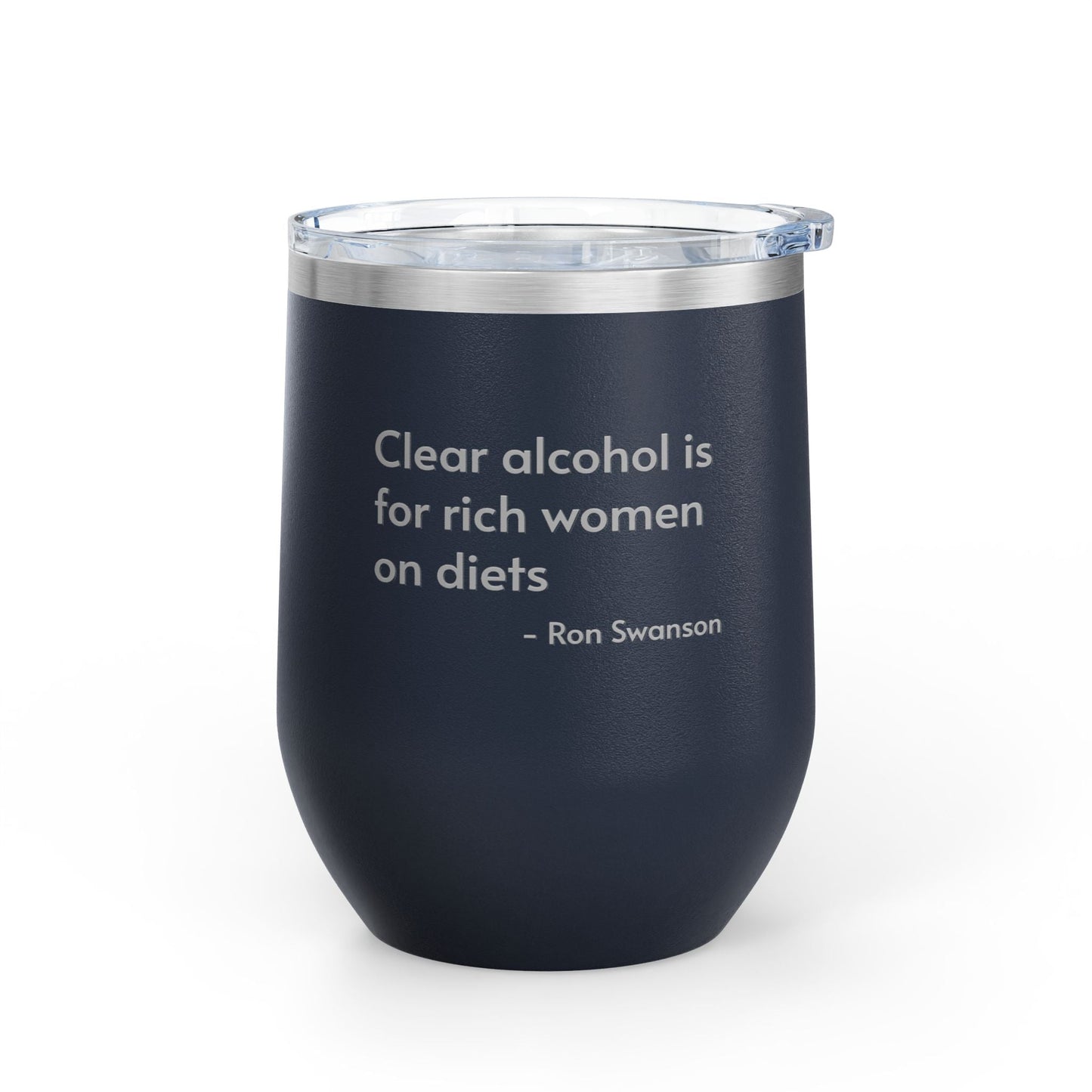 Wine Tumbler, 12oz - Clear Alcohol