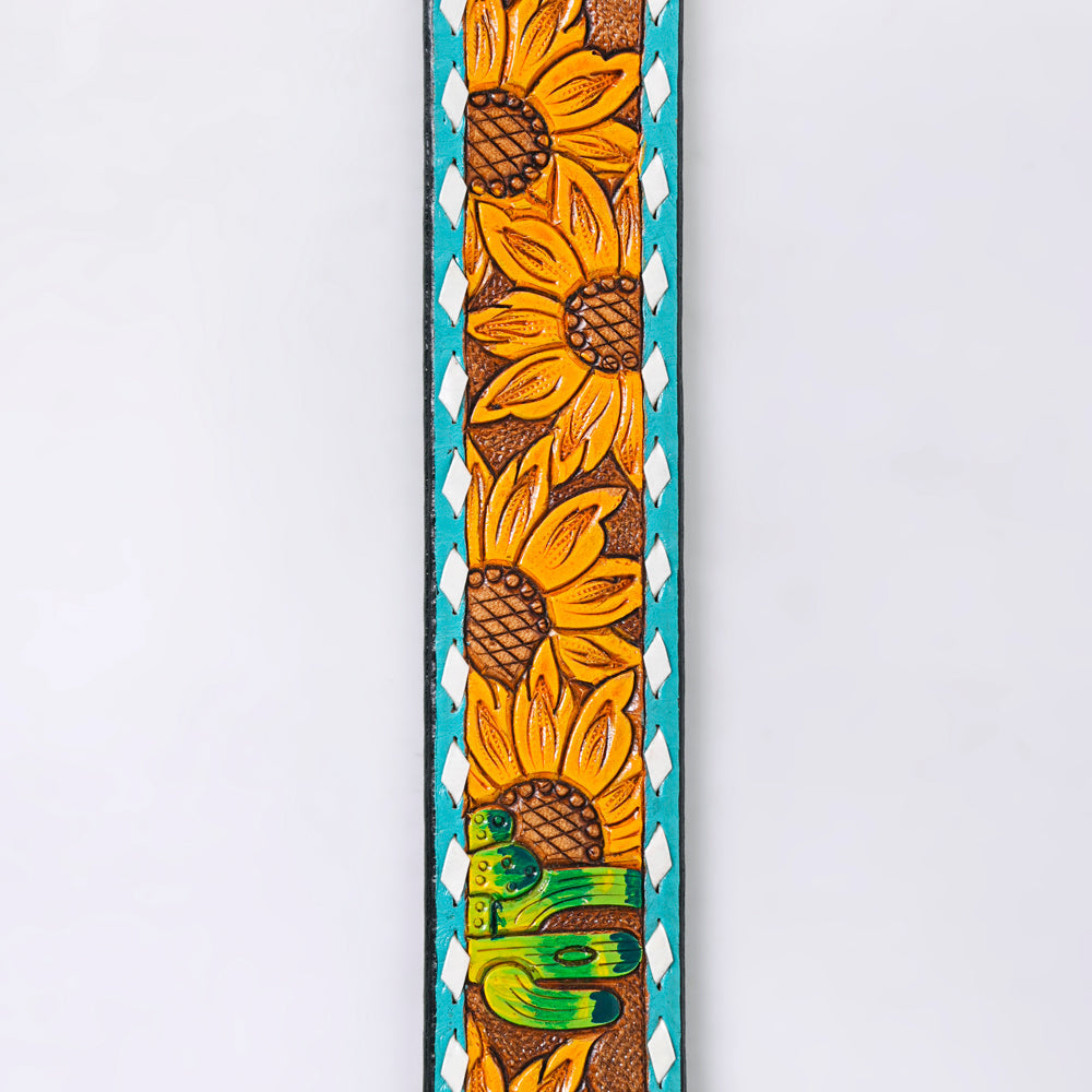American Darling ADBLF208-L Beautifully Hand Tooled Genuine American Leather Belt Men and Women